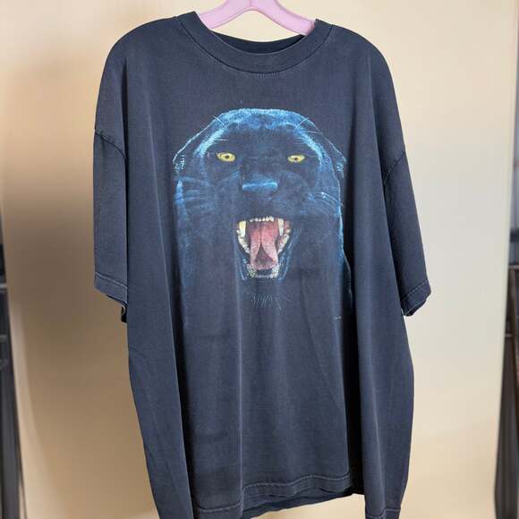 Human-I-Tees | Shirts | Vintage 9s Humanitees Black Panther Big